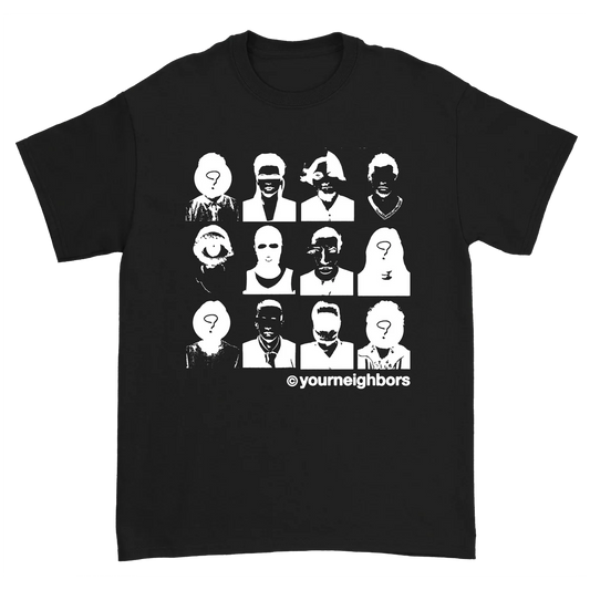 Faces Tee Black