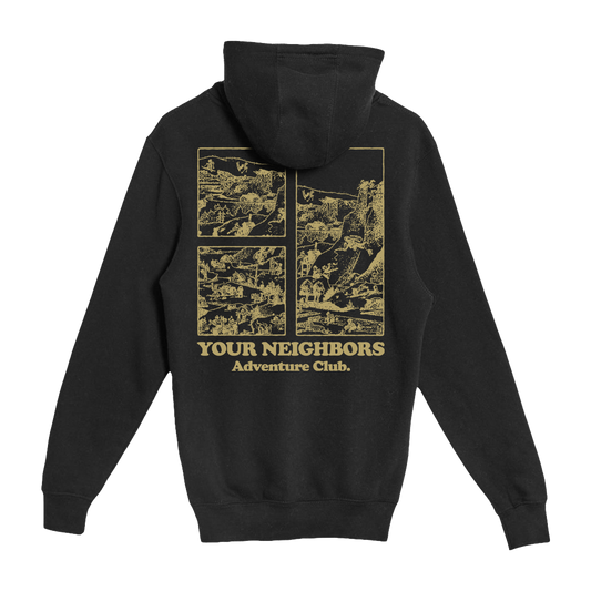 Black Adventure Club Hoodie
