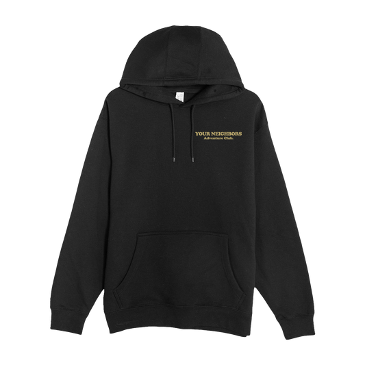 Black Adventure Club Hoodie