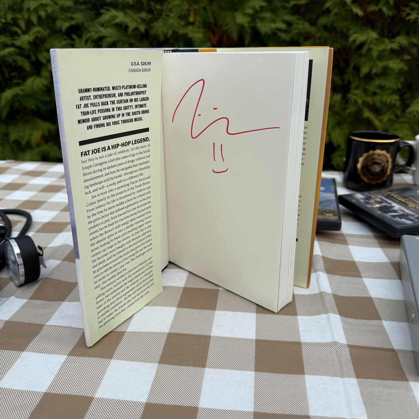 Fat Joe Book [AUTOGRAPHED]